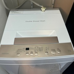 東芝 TOSHIBA 2025年製　洗濯機 新品同様の画像