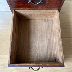 昭和レトロ　小さな引き出し　小物入れ　1点の画像
