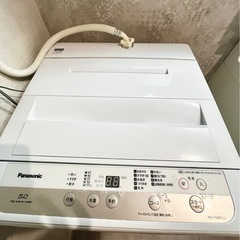 Panasonic洗濯機　5キロの画像