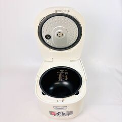 ★SALE!! 大特価!! ☆江別市『かいとるどう』★IRIS OHYAMA 炊飯器 ERC-IB50-W-D 2019年製 5合炊き IH アイリスオーヤマの画像