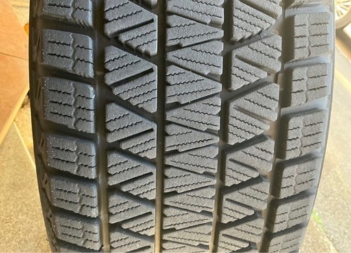 美品　ブリヂストンスタッドレスタイヤ+アルミホイールセット225/65R17 エクストレイル