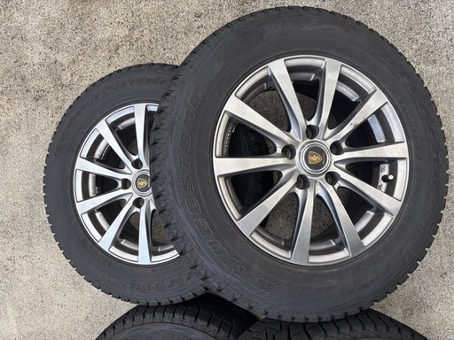 値下‼︎ 　30アルファード　スタッドレス　ブリヂストン ブリザック ホイールセット DM-V1 215/65R/16  2023製
