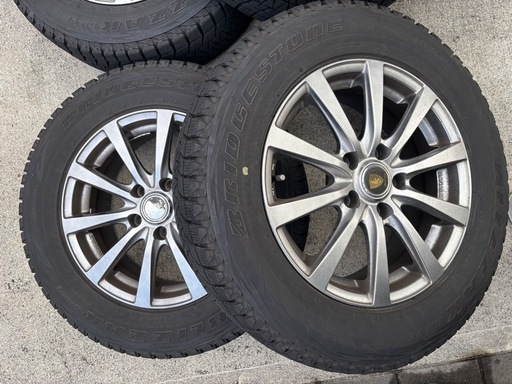 値下‼︎ 　30アルファード　スタッドレス　ブリヂストン ブリザック ホイールセット DM-V1 215/65R/16  2023製