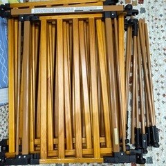 ウッドフェンス（柵）の画像