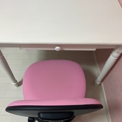 勉強机、椅子セットの画像