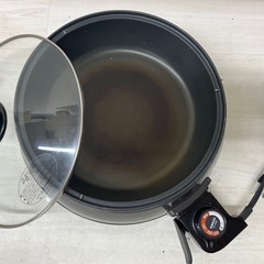 【中古品】YAMAZEN 山善 BCGA-120 電気グリル鍋 ブラック [プレート1枚] 調理家電の画像