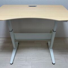 タンスのゲン ガス式昇降デスク GT-DR-2-A 001の画像