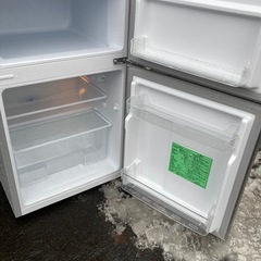 美品　高さ85cm 22年製　87L  2ドア冷蔵庫　ヤマダの画像
