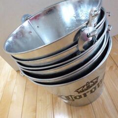 ★Corona★ブリキのバケツ★５個★の画像