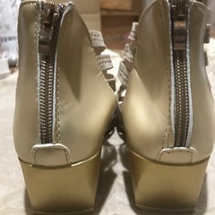 年内価格★新品未使用／厚底ローマンサンダルの画像