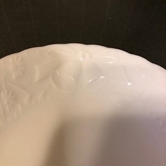 YAMAKAブランド皿 クリスマス柄プレートセット おまけキャンドル付きの画像