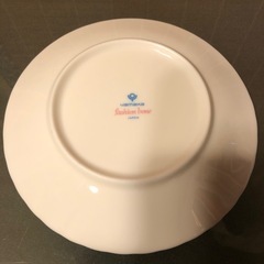 YAMAKAブランド皿 クリスマス柄プレートセット おまけキャンドル付きの画像