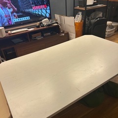 ローテーブル　白の画像