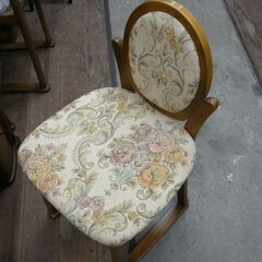 三面鏡 ドレッサー 寸法 幅64 × 奥行44 × 高さ167㎝ 椅子付き【モノ市場安城店】125の画像