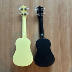 ウクレレ　2つの画像