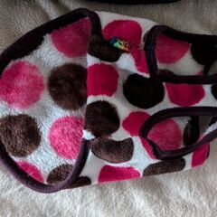 小型犬用　ペット服　ピンクパーカー くまモンパーカー　水玉ボア　2号とSサイズの画像