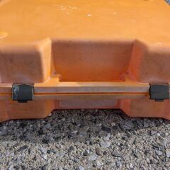 【受付終了】タイヤ 冬 雪 チェーン①【オレンジ】の画像