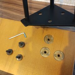 【12/29引き取り希望・無料】ナチュラル木目ダイニングテーブル｜2〜4人用｜幅120cmの画像