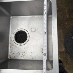 問い合わせ多数、早い者勝ち！12/31まで　中古厨房機器業務用シンク一層②の画像