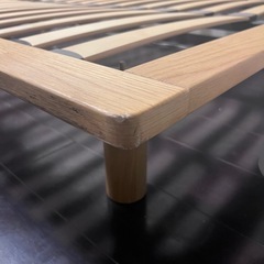 無印良品 ベッドフレーム セミダブル の画像