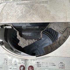  【引き取ってくれる方に謝礼あり！】ジャンク品 洗濯機の画像