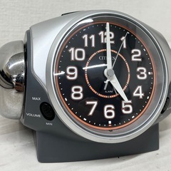 【中古品】CITIZEN シチズン アナログ目覚まし時計 アラーム 生活家電の画像