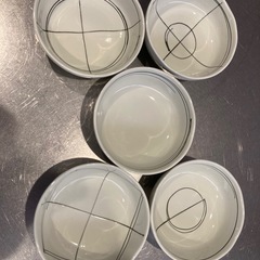 食器　プレート５枚取り皿５枚セットの画像