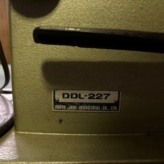 JUKI DDL-227　工業用ミシンの画像