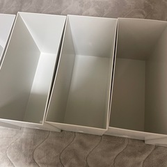 無印良品ファイルボックス5個ありの画像