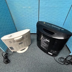 年末最終処分セール　中販紅　12-21.27 訳あり　Panasonic パナソニック株式会社　加湿セラミックファンヒーター　DS-FKX1205 2016年　現状渡し＆電気ストーブ　コラボ　現状渡しの画像