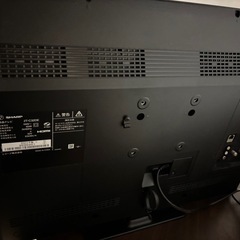 SHARP 2T-C32DE　液晶テレビ　の画像