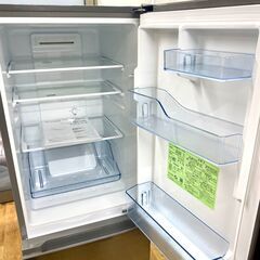 ★SALE!! 大特価!! ☆江別市『かいとるどう』★【2022年製】HITACHI 日立 ノンフロン冷凍冷蔵庫 RL-154SA シルバー 取扱説明書付きの画像