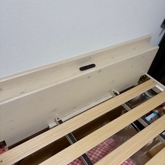 セミダブル　ベッドフレーム
の画像