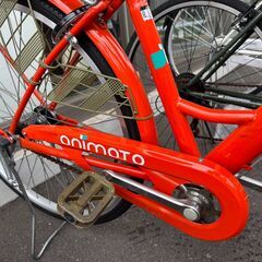 ★店頭にて試乗可★ J3407　【リユースのサカイ柏店】 軽快自転車　26インチ　オートライト　オレンジ　　簡易クリーニング済　 中古自転車 　流山市 中古自転車 松戸市 中古自転車 我孫子市 中古自転車 船橋市 中古自転車 守谷市 中古自転車 取手市 中古自転車　の画像