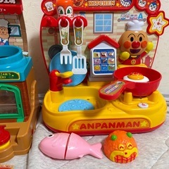 アンパンマン おもちゃ セット(パン工場＆スマートキッチン)まとめ売り　箱ありの画像