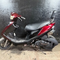 ★支払総額9.8万円★関東圏内即日配送可能！ 全車走行テスト済みです！ スズキ アドレスV125 赤 CF46A 外観良好！ 縦型バックレスト！ 社外マフラー！ LEDウィンカー、テール！ メッキパーツ！ CF46A型！の画像