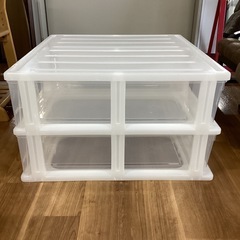 プラ衣裳ケース【町田市再生家具】252749の画像