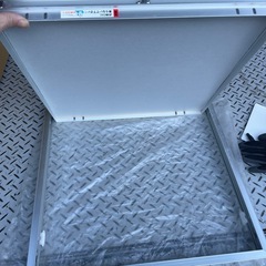 ③アルミ天井点検口・外枠天井材開口寸法454×454・創建【石膏ボード付き、取付け金具は付属しません】の画像