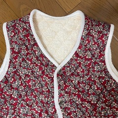花柄ベストの画像