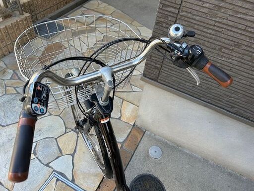 ?バッテリーほぼ新品！8.9Ah?YAMAHA　pasパスラフィーニ　子供乗せ　26インチ　電動自転車　中古　電動アシスト自転車 12