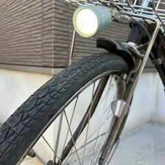 🌈バッテリーほぼ新品！8.9Ah💖YAMAHA　pasパスラフィーニ　子供乗せ　26インチ　電動自転車　中古　電動アシスト自転車 12213の画像