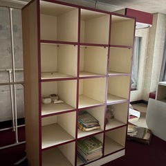 大きな棚 昭和レトロ風の画像