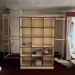 大きな棚 昭和レトロ風の画像