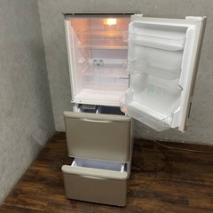 ww5/28 SHARP シャープ SJ-W352B-N ノンフロン冷凍冷蔵庫 3ドア 左右両開き 350L 2016年製 3ドア冷蔵庫 冷蔵庫 中古 家電 ★直接引取歓迎◎ の画像