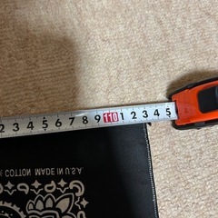 HAV-A-HANK 黒バンダナ　166×113cmの画像