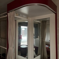 古いフィッティングルーム　昭和レトロの画像