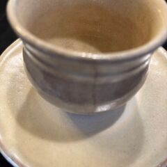 民芸品店で購入した陶器のペアコーヒ―カップの画像