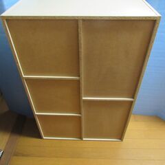 収納BOX　色：白ぽいの画像