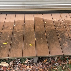 ウッドデッキの画像