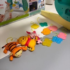 ①タカラトミー(TAKARA TOMY) ディズニー えらべる回転 6WAYジムにへんしんメリー プラス くまのプーさん　プーメリーの画像